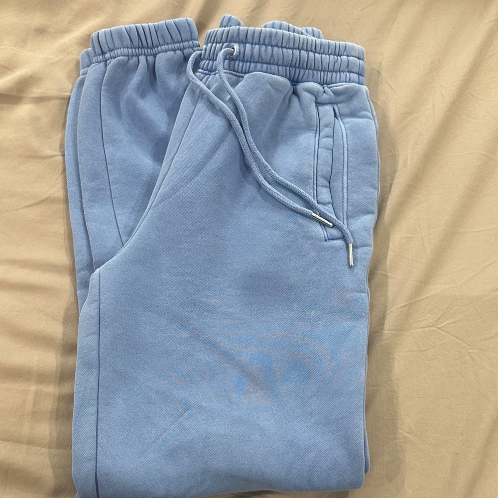 Abercrombie & Fitch Light Blue sweatpants